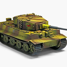 Academy Model Kit tank 13314 - TIGER-1 "LATE VERSION" (1:35)