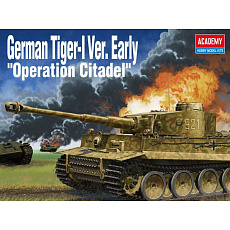Academy Model Kit tank 13509 - German Tiger-I Ver. EARLY "Operation Citadel" (1:35) Academy Model Kit tank 13509 - German Tiger-I Ver. EARLY "Operation Citadel" (1:35)