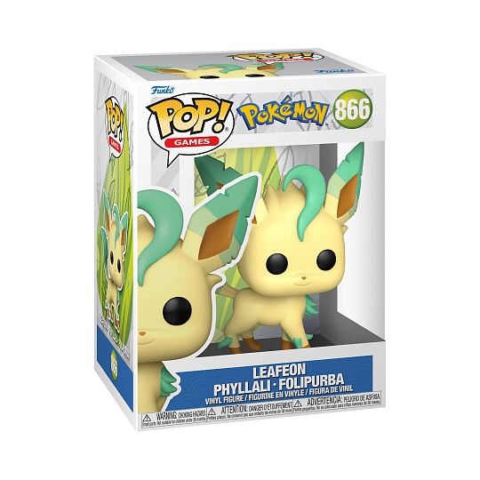 Funko POP Games: Pokemon S10 - Leafeon (EMEA) Funko POP Games: Pokemon S10 - Leafeon (EMEA)