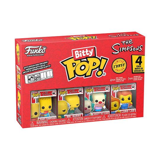 Funko Bitty POP: Simpsons- Bart 4pk
