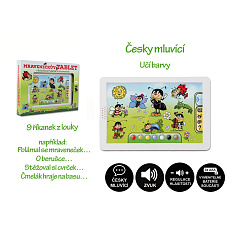 Teddies Mravenečkův tablet plast 30x20x2cm na baterie se zvukem v krabici 38x28x4,5cm Teddies Mravenečkův tablet plast 30x20x2cm na baterie se zvukem v krabici 38x28x4,5cm