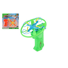 Teddies Vystřelovací vrtulka + startér plast 10cm 2 barvy v kartě Teddies Vystřelovací vrtulka + startér plast 10cm 2 barvy v kartě