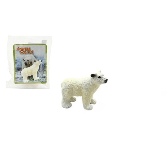 Teddies Zvířátko ZOO plast 6cm asst 12druhů Teddies Zvířátko ZOO plast 6cm asst 12druhů