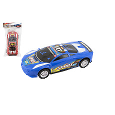 Teddies Auto závodní plast 20cm na setrvačník 2 barvy Teddies Auto závodní plast 20cm na setrvačník 2 barvy