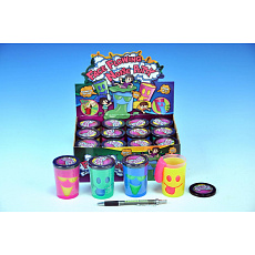 Teddies Sliz - hmota s obličejem tekoucí prdící 7,5x5,5cm asst 4 barvy Teddies Sliz - hmota s obličejem tekoucí prdící 7,5x5,5cm asst 4 barvy