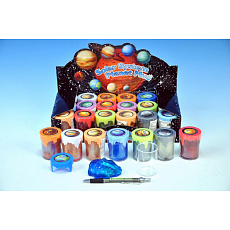 Teddies Sliz - hmota sluneční soustava 6cm asst různé barvy