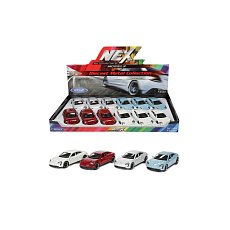 Teddies Auto Welly Porsche Taycan Turbo S kov/plast 12cm 4 barvy na zpětné natažení Teddies Auto Welly Porsche Taycan Turbo S kov/plast 12cm 4 barvy na zpětné natažení