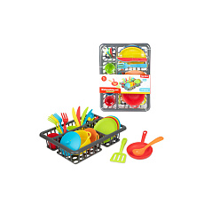 Teddies Kuchyňská sada nádobí plast 27ks v blistru