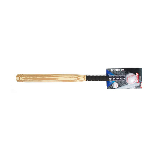 Baseballová pálka 60cm + míček pěna na kartě Baseballová pálka 60cm + míček pěna na kartě