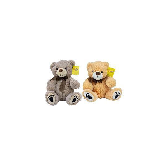 Teddies Medvěd sedící plyšový 25cm 2 barvy