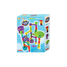 Teddies Kuličková dráha plast 55ks v krabici 27x35x8cm Teddies Kuličková dráha plast 55ks v krabici 27x35x8cm