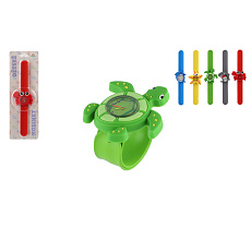 Teddies Hodinky dětské samonavíjecí mořský svět silikon 22cm na baterie 5 druhů na kartě Teddies Hodinky dětské samonavíjecí mořský svět silikon 22cm na baterie 5 druhů na kartě