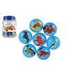 Teddies Míček/hopík s dinosaurem 4cm mix druhů