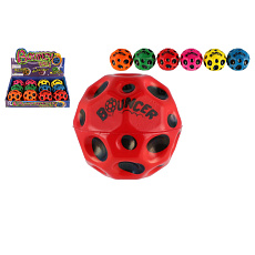 Teddies Míček extrémně skákací meteorit pěna 6cm 6 barev