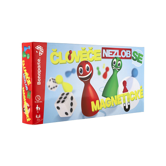 Člověče, nezlob se magnetické plast společenská hra v krabičce 32x16x4cm Člověče, nezlob se magnetické plast společenská hra v krabičce 32x16x4cm