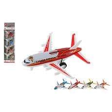 Teddies Letadlo osobní 4ks kov/plast 9,5cm na zpětné natažení