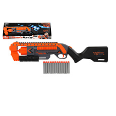 Teddies Pistole na pěnové náboje 57cm plast + 12ks nábojů v krabici 58x20x7cm Teddies Pistole na pěnové náboje 57cm plast + 12ks nábojů v krabici 58x20x7cm