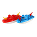 Loď rybářská do vody plast 2 barvy 12x28cm