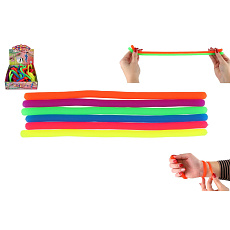 Teddies Hračka antistresová natahovací silikon 27cm 6 druhů