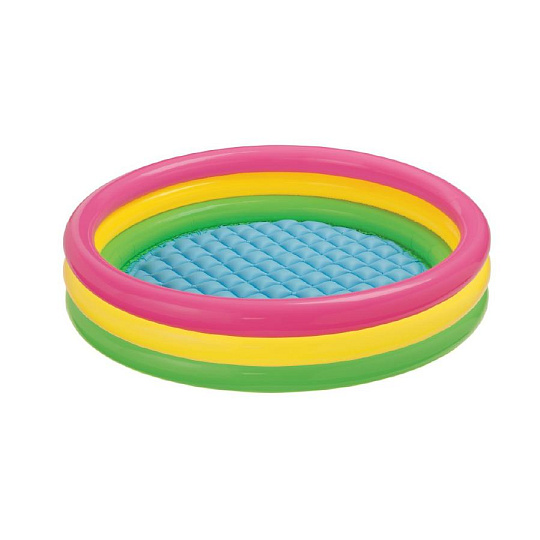 Intex Bazén nafukovací duhový 147x33cm od 2 let