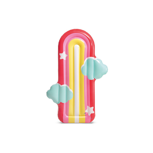 Intex Lehátko nafukovací duha a mrak 183x132cm v krabici 24x23x8,5cm