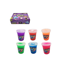 Teddies Sliz - hmota 110g plast 6x7,5cm mix barev Teddies Sliz - hmota 110g plast 6x7,5cm mix barev