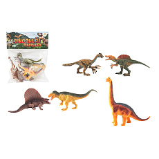 Teddies Dinosaurus plast 16-18cm 5ks v sáčku