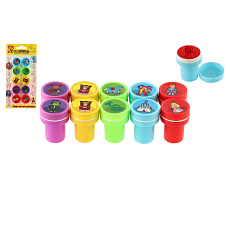 Teddies Razítka samotiskací Moje první pohádky plast 10ks 2,5x4cm na kartě