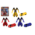 Teddies Transformer robot/auto plast 14cm 3 barvy