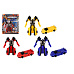 Teddies Transformer robot/auto plast 14cm 3 barvy