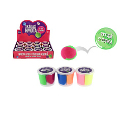 Teddies Sliz - Hmota skákací hopíková v kelímku 7x6cm 3 barvy Teddies Sliz - Hmota skákací hopíková v kelímku 7x6cm 3 barvy