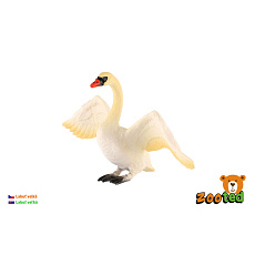 ZOOted Labuť velká zooted plast 10cm ZOOted Labuť velká zooted plast 10cm
