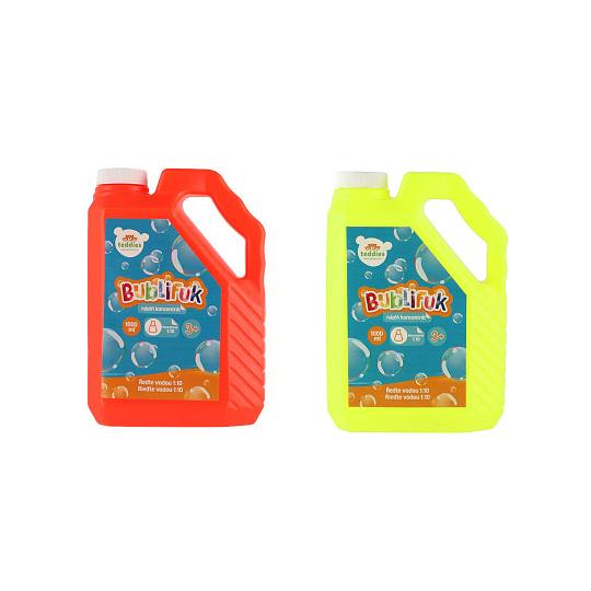 Koncentrovaná náplň do bublifuku 1:10 1 litr 2 barvy v kanystru Koncentrovaná náplň do bublifuku 1:10 1 litr 2 barvy v kanystru