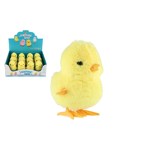 Teddies Kuřátko na natažení plast 8x9cm Teddies Kuřátko na natažení plast 8x9cm