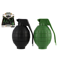 Teddies Granát ruční plast 10cm na baterie se zvukem se světlem 2 barvy