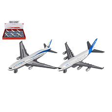 Teddies Letadlo osobní kov/plast 14cm na setrvačník Teddies Letadlo osobní kov/plast 14cm na setrvačník