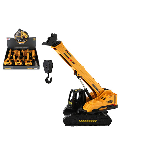 Teddies Jeřáb pásový plast/kov 8x26cm na setrvačník