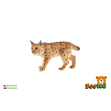 ZOOted Rys ostrovid zooted plast 8cm 