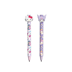 Tužka/pero gumovací Hello Kitty 15cm plast 2 druhy 36ks v boxu