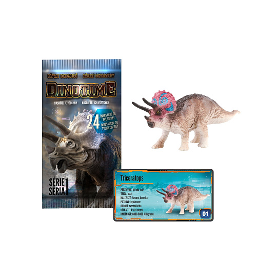 Figurka dinosaurus Dinotime plast mix druhů