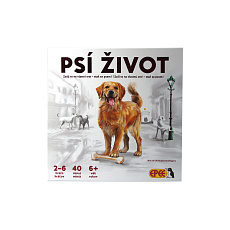 Psí život společenská hra v krabici 29x30x7cm 