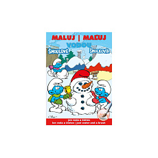 Akim Omalovánky Maluj vodou A5 - Šmoulové 2 zimní 15x21cm Akim Omalovánky Maluj vodou A5 - Šmoulové 2 zimní 15x21cm