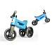 Teddies Odrážedlo FUNNY WHEELS NEW SPORT 2v1 modré výška sedadla nastavitelná 27/30cm nosnost 50kg 18m+