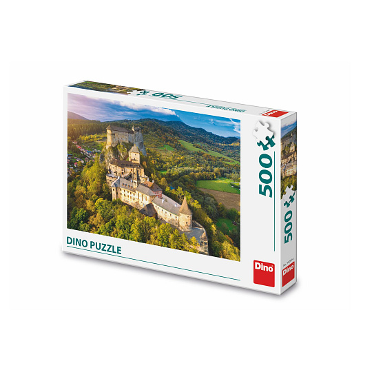 Puzzle Oravský hrad, Slovensko 47x33cm 500dílků v krabici 33,5x23x3,5cm Puzzle Oravský hrad, Slovensko 47x33cm 500dílků v krabici 33,5x23x3,5cm