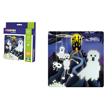 Zažehlovací korálky Duchové 1100ks plast v krabici 18x21x4cm Zažehlovací korálky Duchové 1100ks plast v krabici 18x21x4cm