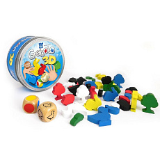 Bonaparte Grabolo 3D společenská hra dřevo v plechové krabičce 12x12x6cm Bonaparte Grabolo 3D společenská hra dřevo v plechové krabičce 12x12x6cm