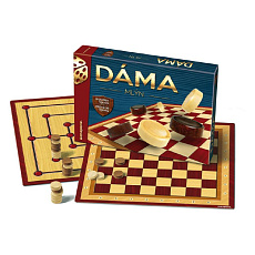 Bonaparte Dáma + mlýn společenská hra v krabici 33x23x4cm Bonaparte Dáma + mlýn společenská hra v krabici 33x23x4cm