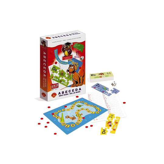 PEXI Abeceda není nuda společenská vzdělávací hra v krabici 19x29x4cm PEXI Abeceda není nuda společenská vzdělávací hra v krabici 19x29x4cm