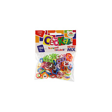 Teddies Céčka barevná 150 ks retro mix plast v sáčku Teddies Céčka barevná 150 ks retro mix plast v sáčku
