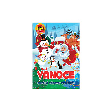 FONI Book Pracovní sešit 101 aktivit s nálepkami Vánoce CZ verze 21x30cm FONI Book Pracovní sešit 101 aktivit s nálepkami Vánoce CZ verze 21x30cm